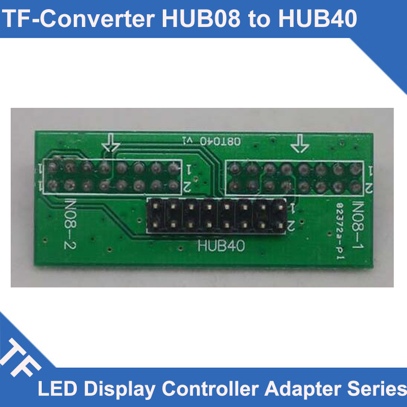 Longgreat TF 시리즈 HUB40 LED 컨트롤러 허브 보드 어댑터 HUB08 HUB40 로 변환